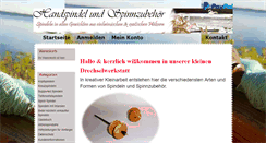 Desktop Screenshot of drechselwerkstatt.com