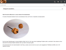 Tablet Screenshot of drechselwerkstatt.com